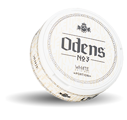 Oden's No 3 White Portion at Thailand Snus