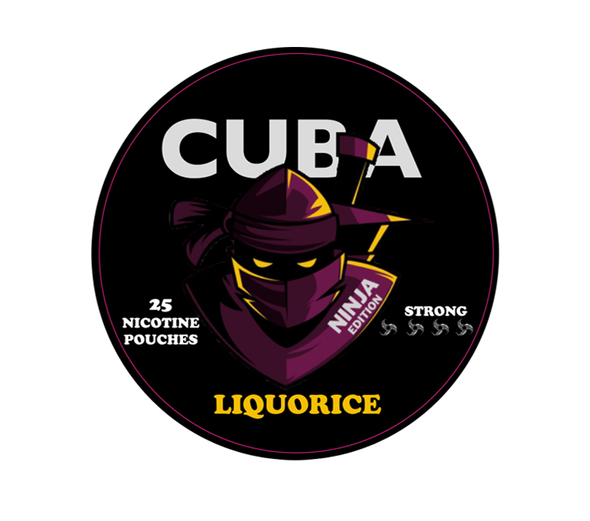 Cuba Ninja Liquorice13gr (25 Pouches)