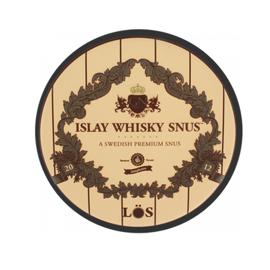 A tin of Islay Whisky Loose snus