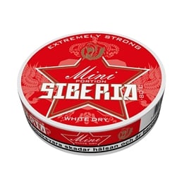 Siberia 80 Degrees Slims White Dry Portion (Red)