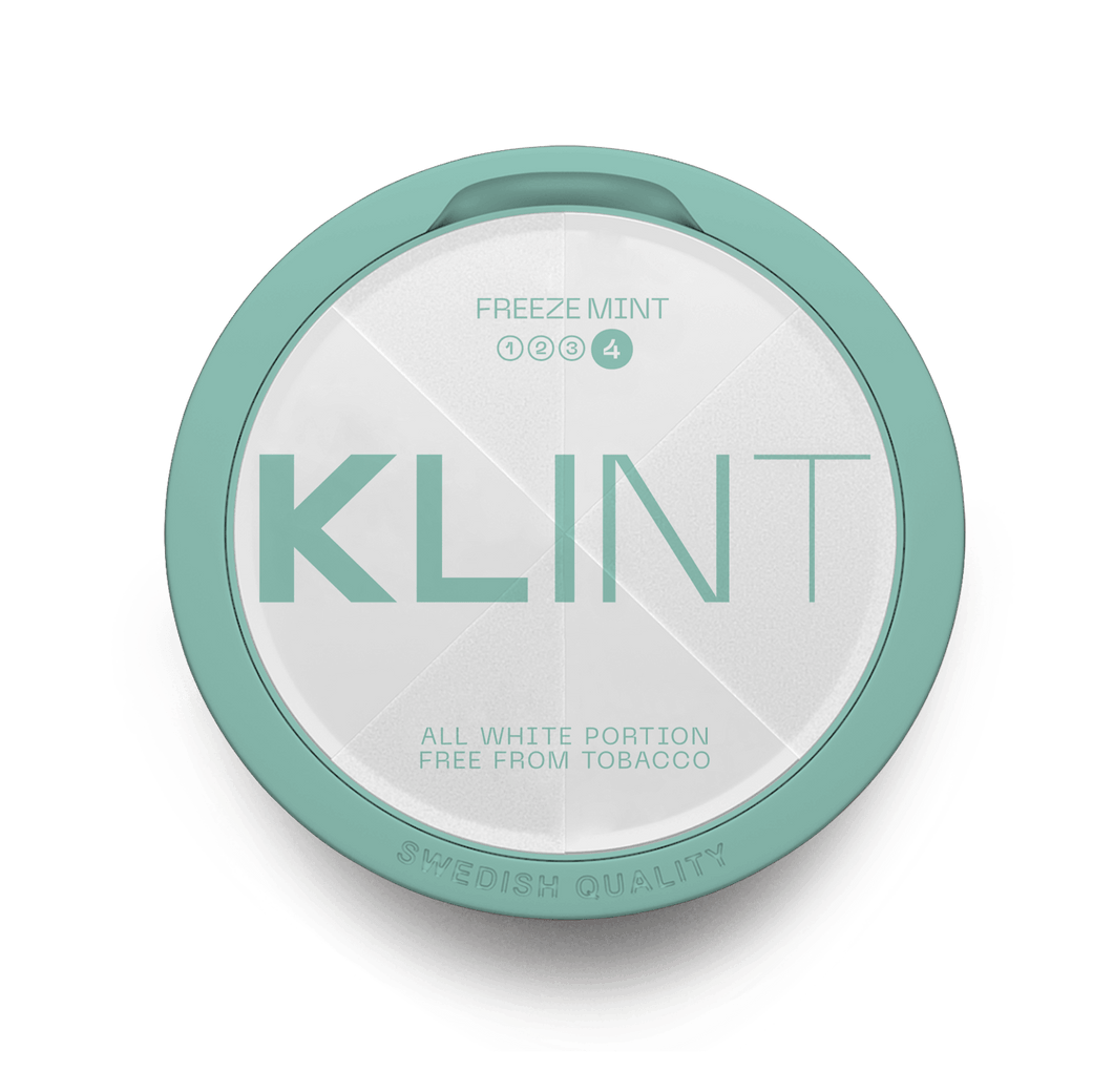 KLINT Freeze Mint at Thailand Snus Nicotine Pouches