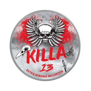 Killa 13 (Energy Drink) at Thailand Snus Nicotine Pouches